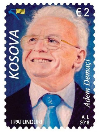 Kosovo Stamps 2018.  Personality: Adem Demaci.  Set Mnh
