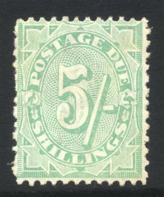 Australia 1903 5/ - Postage Due Hinged Sg D59 Cat £250