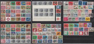 Germany 1962 - 1966 - Complete Year Sets - Mnh (e30)