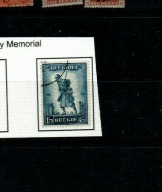 A High Cat Value Belgian 1932 Infantry Memorial Issue