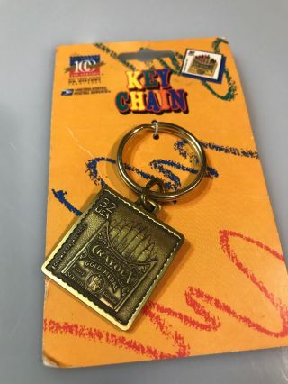 100 Year Post Office Usps Stamp Collectible Keychain Crayola 1900 - 2000 32c