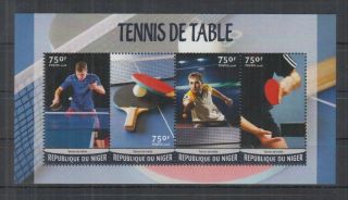 D939.  Niger - Mnh - 2016 - Sport - Table Tennis