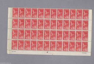 T30.  Part Sheets Of 1947 Zealand Penny & Halfpenny Stamps