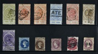 South Australia,  64 Early Stamps For Identification,  Mainly.