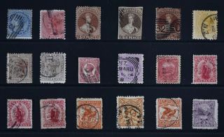 Zealand,  Forty (40) Older Stamps For Identification, .