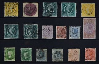 South Wales Seventy One (71) Early Stamps For Identification,