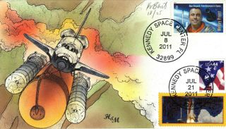 Bevil Hp H&m Dual Cancel Final Flight Of The Space Shuttle Sc 4527 4391