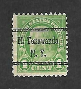 The North Tonawanda,  York 1 Cent Bureau Precancel Scott 632 - 45