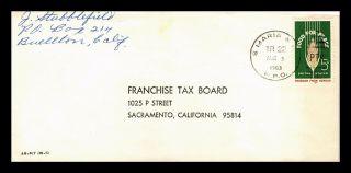Dr Jim Stamps Us S Maria Los Angeles Highway Post Office Monarch Size Cover