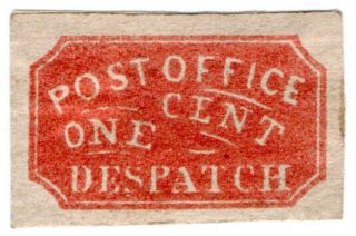 (i.  B) Us Local Post : Post Office Despatch 1c