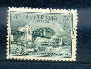 Australia 1932 Sydney Harbour Bridge 5 Shillings Fine Cto