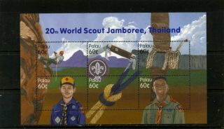 Palau 2003 Sc 708 Boy Scouts Sheet Of 6 Stamps Mnh