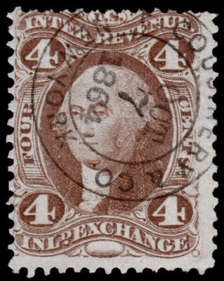 United States Revenue Scott R20c (1862 - 71) F W