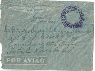 1947 Timor Scarce Airmail Cover to South Africa 3