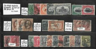 Usa 26 Oldies Stamps.  High Cv $340.  75.