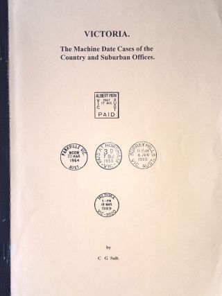 Victoria The Machine Date Cases Of The Country And Suburban Offices Australia