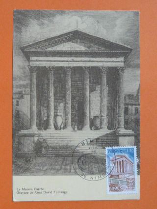 Archaeology Roman Temple Maximum Card 33315