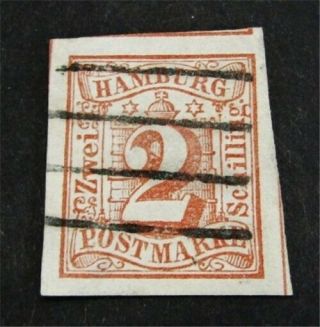 Nystamps German States Hamburg Stamp 3 $100