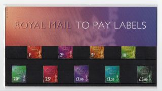 Gb 1994 Postage Dues Presentation Pack No.  32 Vgc To Pay Labels Stamps
