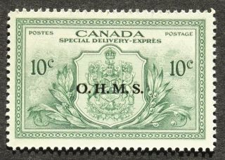 Canada Stamp 1950 " O.  H.  M.  S.  " O/p Os20 M.  N.  H.