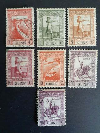 Portugal/guine Scarce Old & Stamps Of Guine As Per Photo.