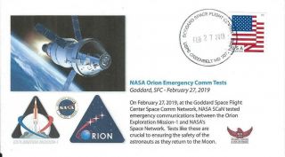 2019 Sls Orion Nasa Scan Emergency Communication Tests Goddard Sfc 27 February
