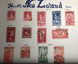 Zealand Pre Decimal 1929 to 1943 Health Stamp,  BLF 5