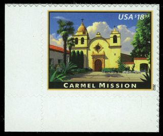 Us 4650 $18.  95 Carmel Mission Express Mail Vf Nh Mnh