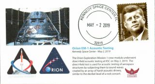 2019 Orion Em - 1 Crew Module Acoustic Testing Kennedy Space Center 2 May