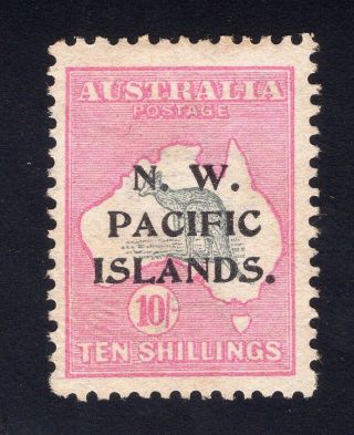 1918 - 22 Nw Pacific Islands.  Sc 37.  Sg 117. ,  Lightly Hinged,  Fvf
