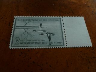 Nh Federal Duck Stamp Scott Rw 23