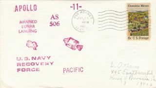 1969 Apollo 11 Splashdown & Recovery; Prs Uss Hornet; 7/24