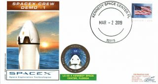 2019 Spacex Crew Dragon Demo - 1 Launch Kennedy Space Center 2 Mar Lollini