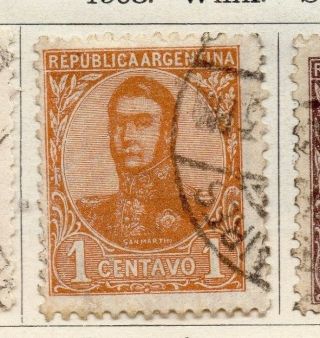Argentine Republic 1908 Early Issue Fine 1c.  183056