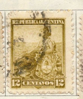 Argentine Republic 1899 Early Issue Fine 12c.  183049