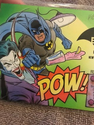 Kendal Bevil Hand Painted Batman Joker First Day Issue Stamp Envelope NY 3