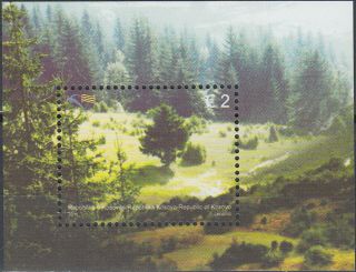Kosovo S/s Int Year Of Forests 2011 Mnh - 7 Euro