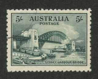 Australia 1932 Sydney Harbour Bridge 5 Sh Sg 143,  Sc 132
