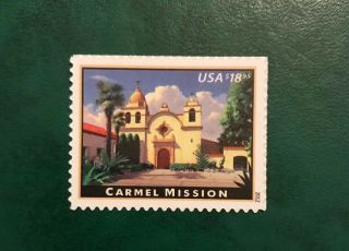 Us Scott 4650 $18.  95 Carmel Mission Express Mail 2012 Vf Mnh