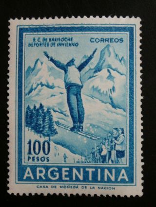 Argentina 1 Nh Og Stamp Sc 704