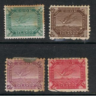 Cook Islands 1898 - 1919 Wrybill