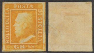 Italy Two Sicilies - Classic Mh Stamp 10000/26