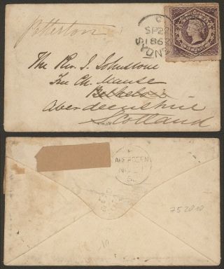 Australia South Wales 1862 - Cover Sydney To Scotland 28269
