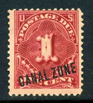 Us Possessions Canal Zone Scott J1 1c Postage Due 1914 Issue Mog 9g23 30