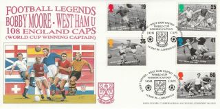 14 May 1996 Football Legends Set Dawn First Day Football Cover West Ham United