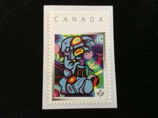 Canada Picture Postage Stamp / Personalized Stamp - Mmh - First Nations Art 2
