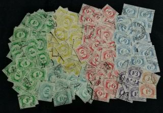 Pre Decimal,  Pacific,  Png,  Postal Due Stamps X 254,  Cv$600,  2461