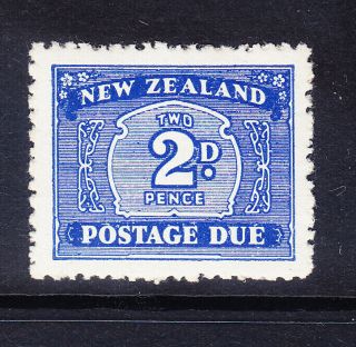 Zealand 1939/49 Sg43w 2d Postage Due Wmk Single Star S 