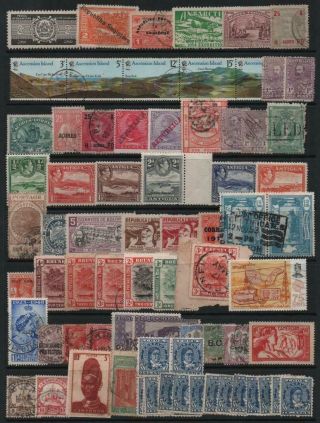 Commonwealth: Mixed Examples Incl.  Antigua,  Brunei,  Queensland - Page (26430)