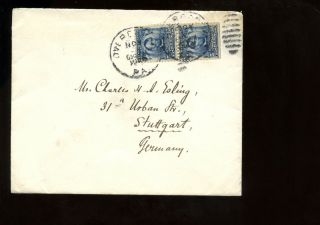 Us Transatlantic Cover 1906? From Overbrook?,  Pa To Stuttgart,  Germany